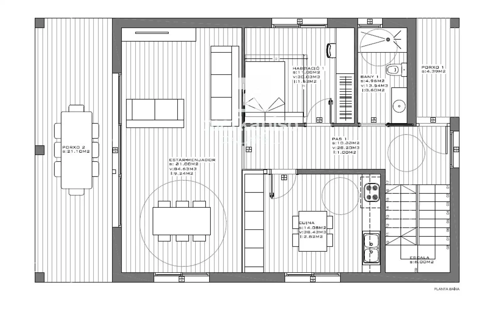 Chalet con piscina en venta en Francesc Pujol, imagen 50