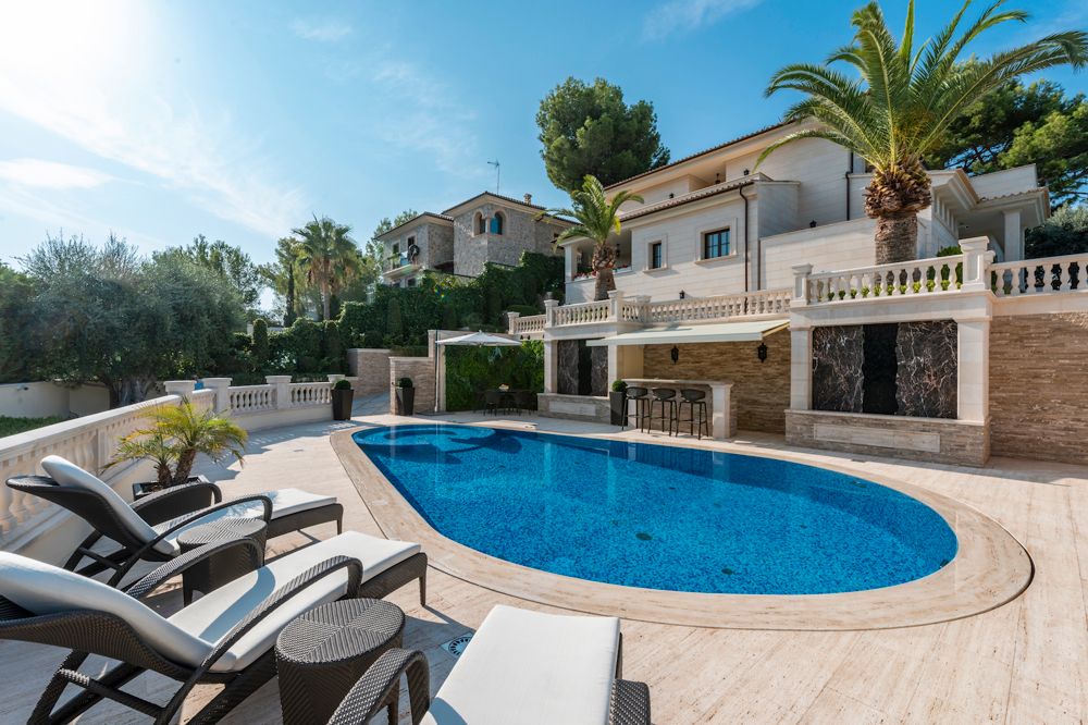 Piscina de Casa o xalet en venda en Calvià