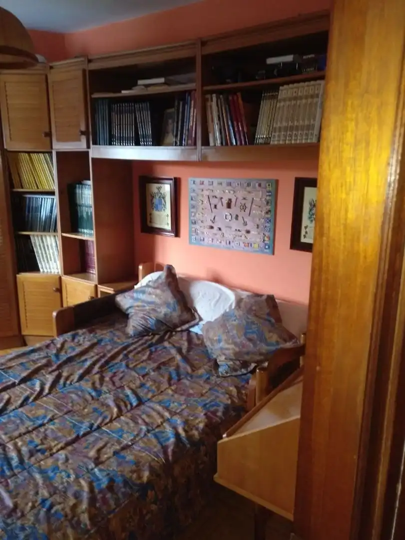 Bedroom of Flat for sale in Langreo  with Parquet flooring, Terrace and Storage room