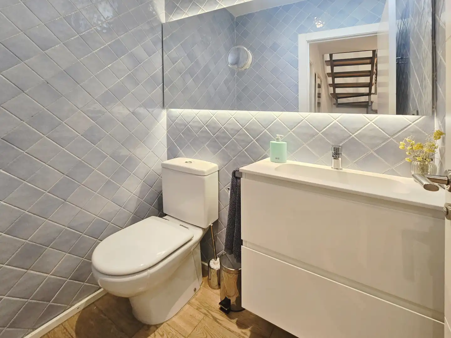 Baño de Casa adosada en venta en Granollers con Aire acondicionado, Calefacción y Jardín privado