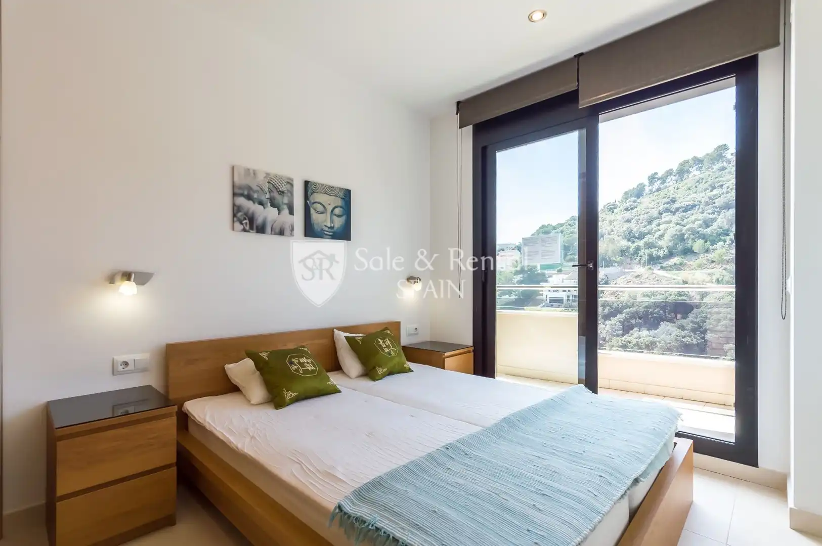 Bedroom of Houses for sale in Santa Susanna  with Air Conditioner, Heating and Private garden