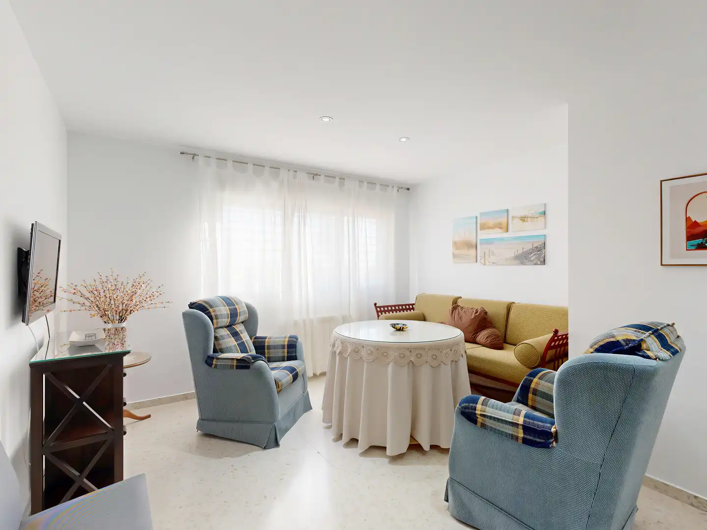 Sala d'estar de Apartament en venda en La Cañada