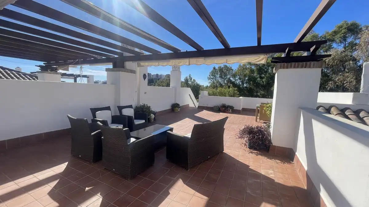 Terraza de Ático en venta en Benahavís con Aire acondicionado, Terraza y Amueblado