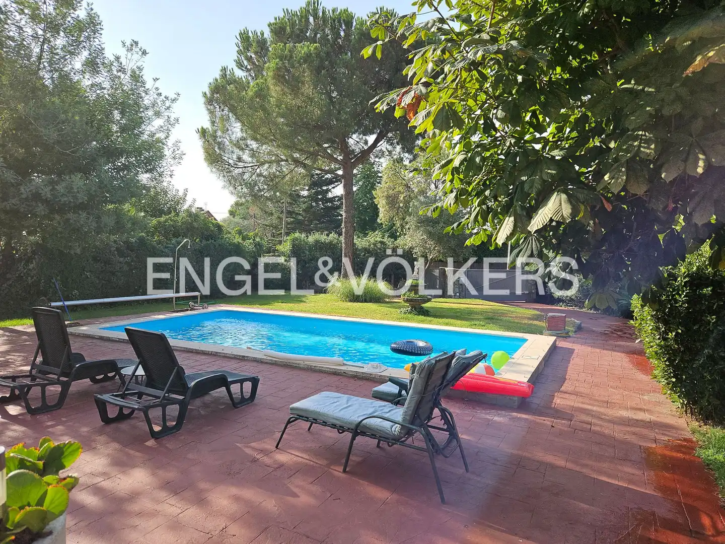 Piscina de Casa o xalet en venda en Alpedrete amb Calefacció, Jardí privat i Terrassa