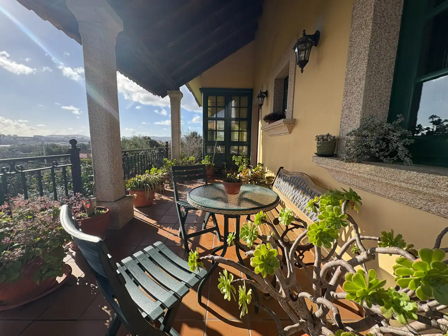 Terraza de Casa o chalet en venta en Narón con Calefacción, Jardín privado y Parquet