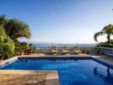 Villa con balcone in vendita a Mijas pueblo