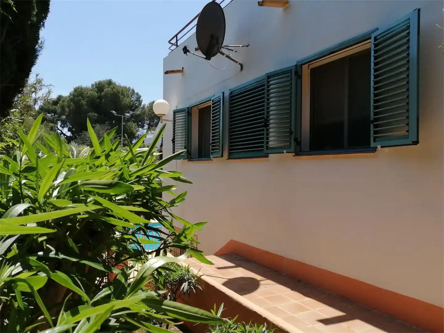 Jardí de Casa adosada de lloguer en Moraira amb Aire condicionat, Jardí privat i Traster