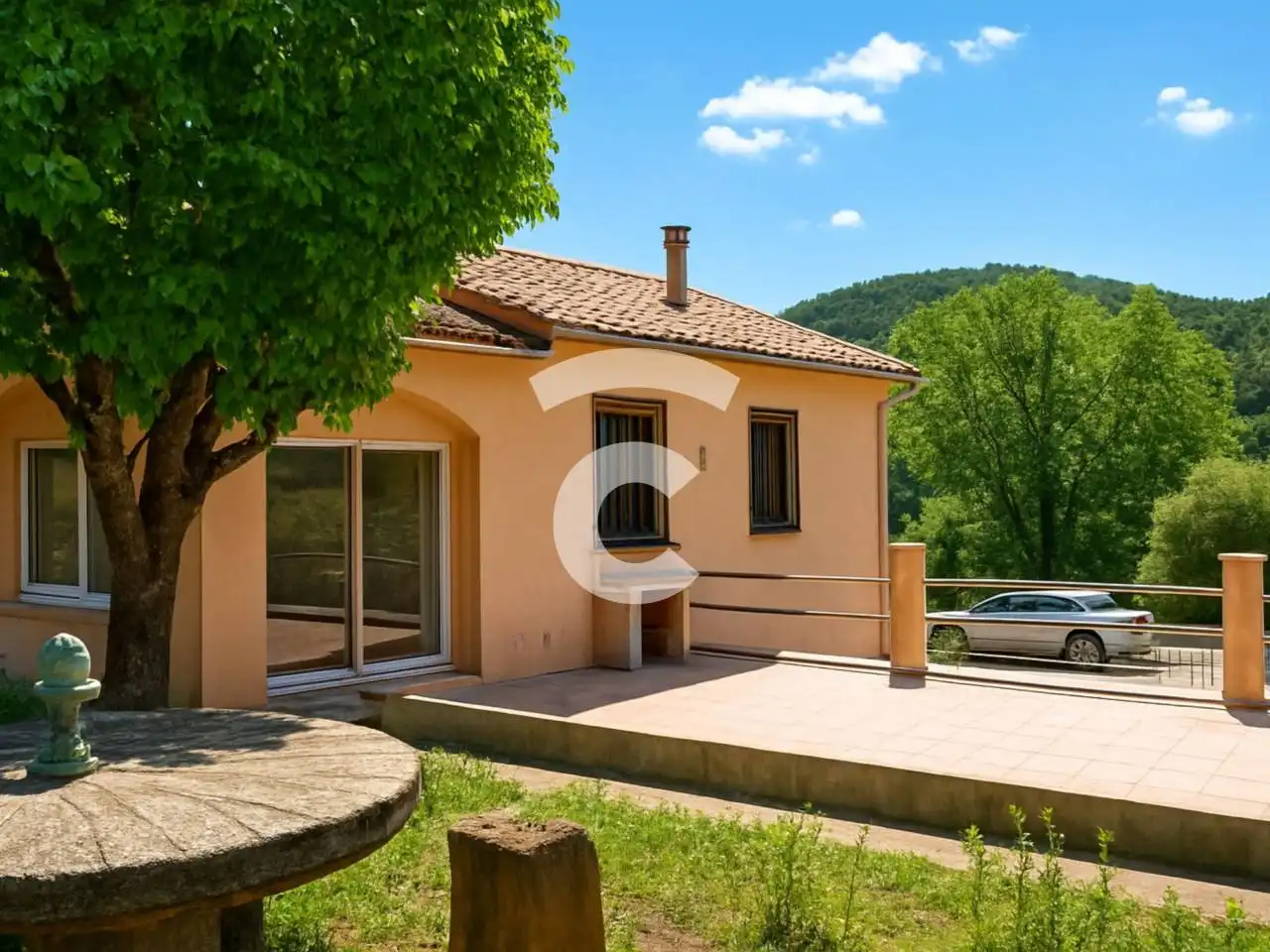 Garden of Houses for sale in Sant Agustí de Lluçanès  with Heating, Private garden and Terrace