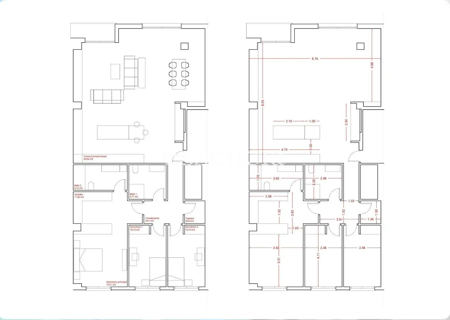 Flat for sale in Gandia  with Air Conditioner