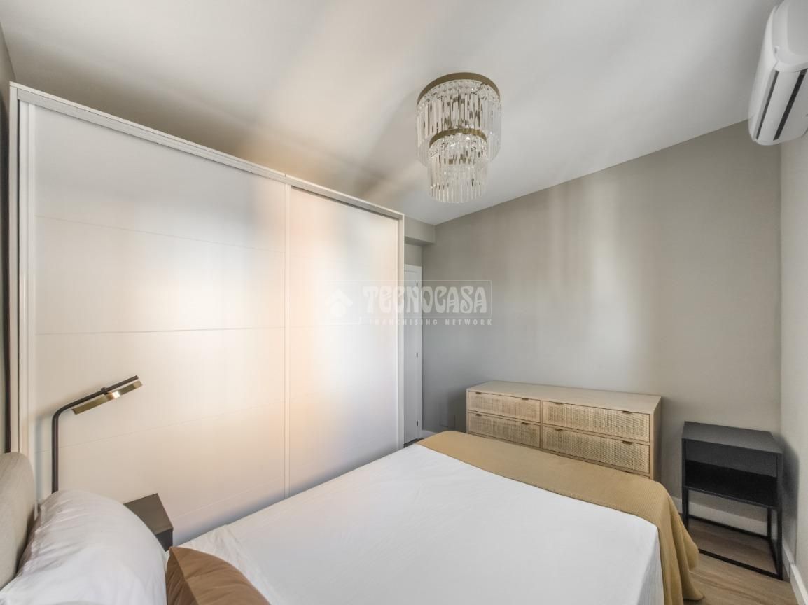 Bedroom of Flat for sale in  Madrid Capital