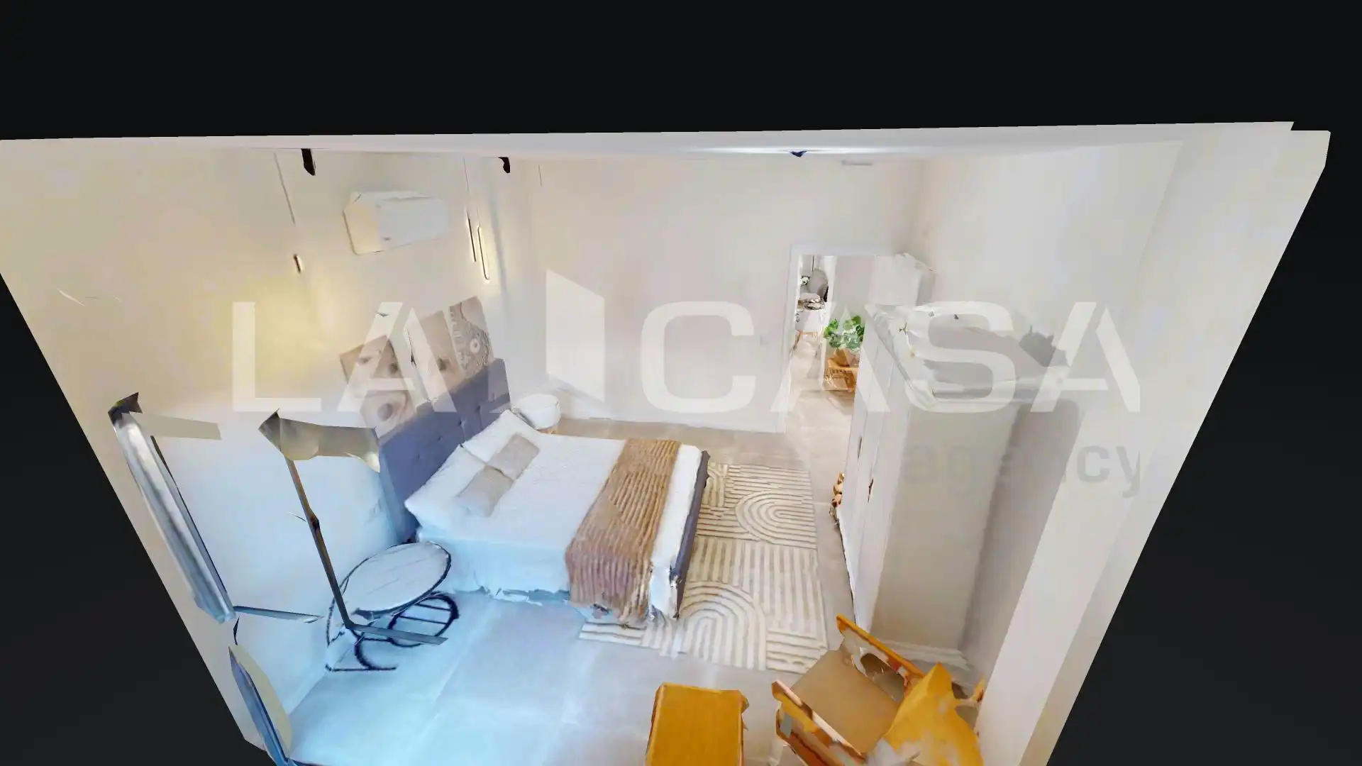 Schlafzimmer von Erdgeschoss zum Verkauf in Valencia mit Klimaanlage, Heizung und Möbliert