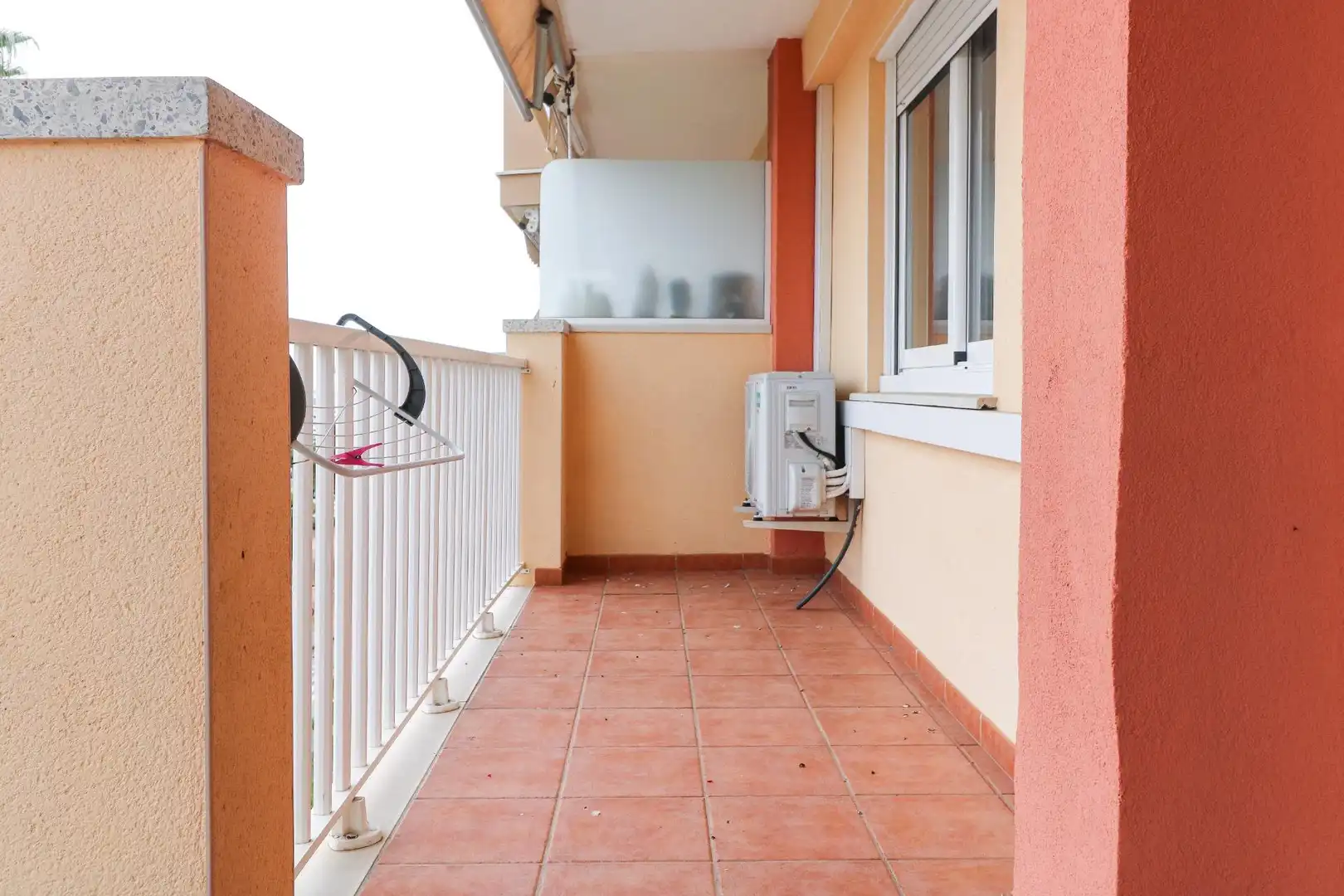 Balcony of Flat for sale in Vilanova i la Geltrú  with Air Conditioner, Parquet flooring and Balcony