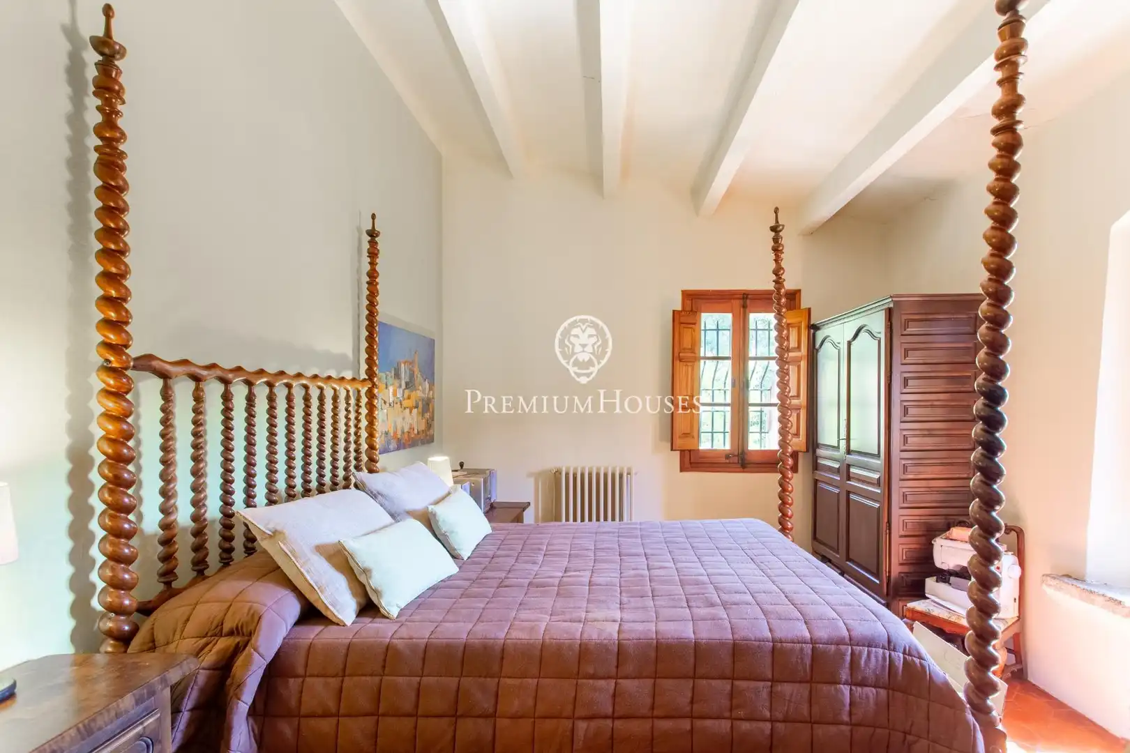 Habitación de Finca rústica en venta en Arenys de Munt con Aire acondicionado, Calefacción y Jardín privado