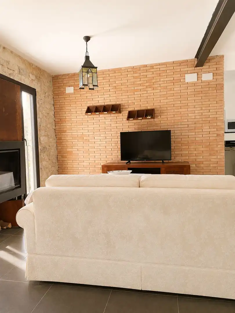 Sala de estar de Finca rústica en venta en Castell de Castells con Terraza, Trastero y Balcón