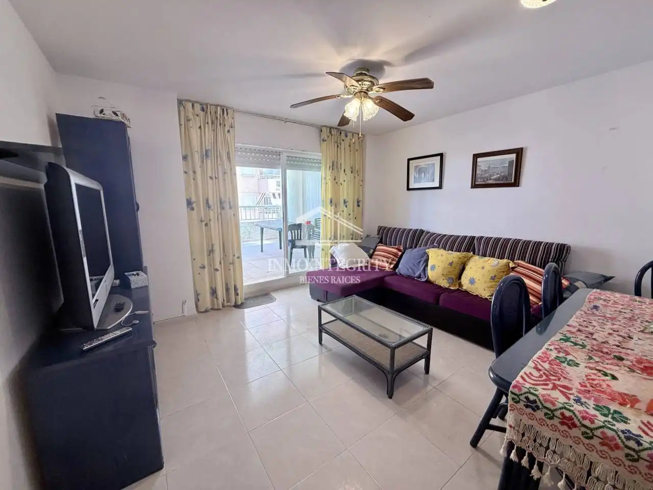 Sala d'estar de Apartament en venda en Oropesa del Mar / Orpesa amb Terrassa, Traster i Moblat