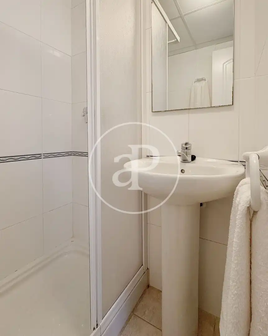 Baño de Piso de alquiler en Jávea / Xàbia con Aire acondicionado, Calefacción y Jardín privado