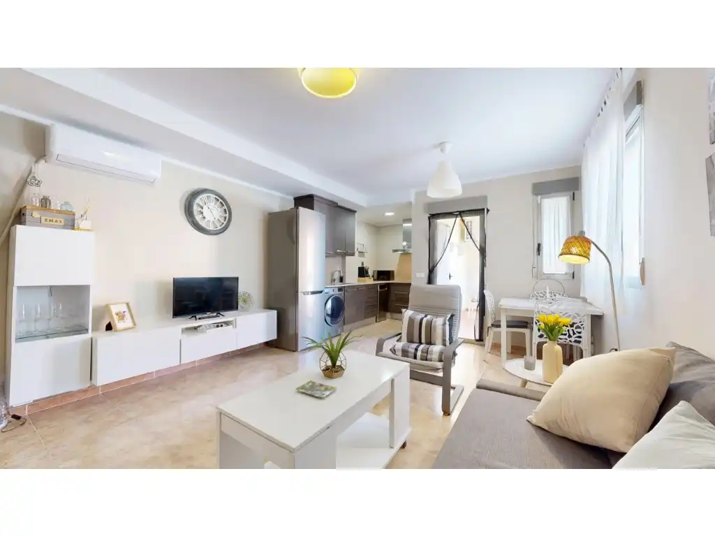 Sala de estar de Apartamento en venta en Chilches / Xilxes con Aire acondicionado, Terraza y Amueblado