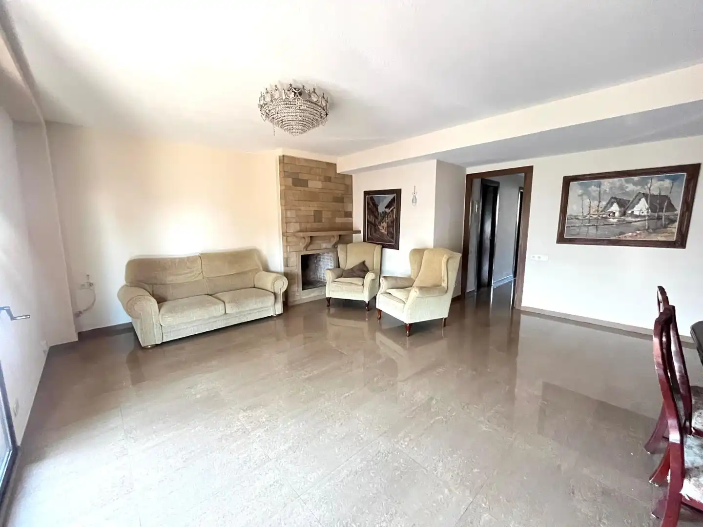 Sala de estar de Piso de alquiler en Valencia con Aire acondicionado, Amueblado y Balcón