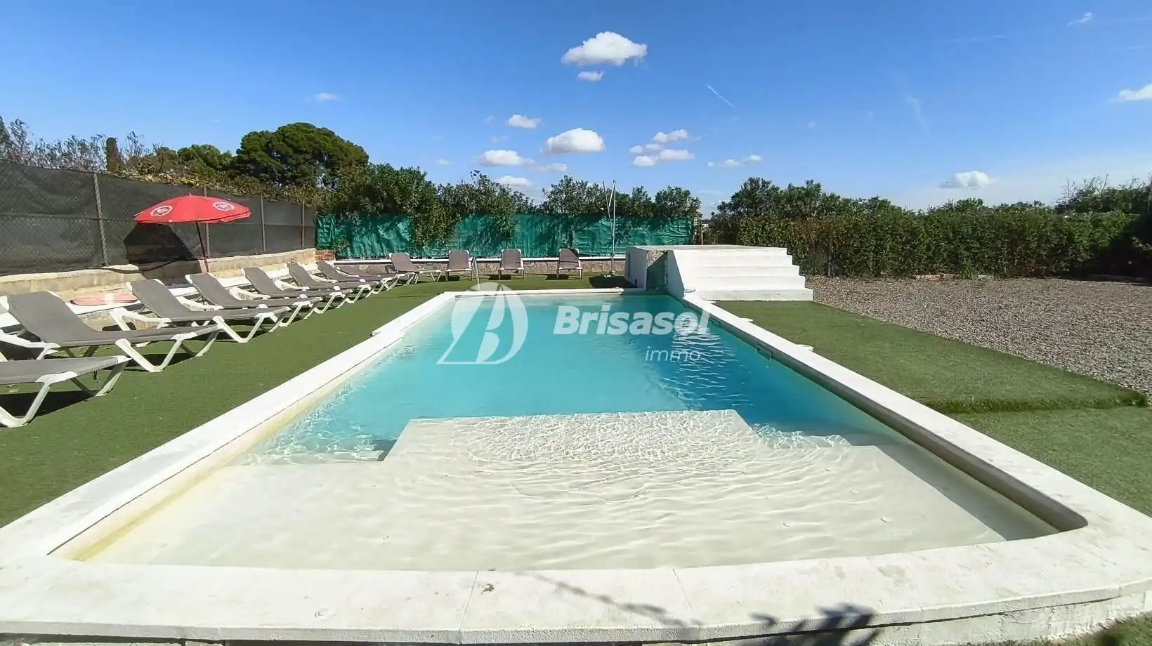 Schwimmbecken von Country house zum Verkauf in Reus mit Klimaanlage, Privatgarten und Terrasse