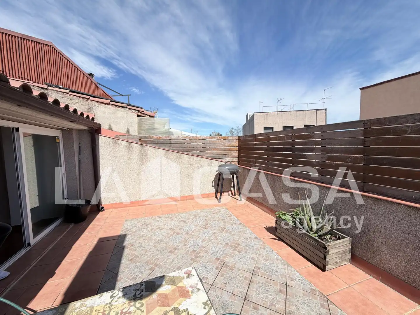 Terrasse von Dachboden zum Verkauf in Sabadell mit Heizung, Terrasse und Abstellraum