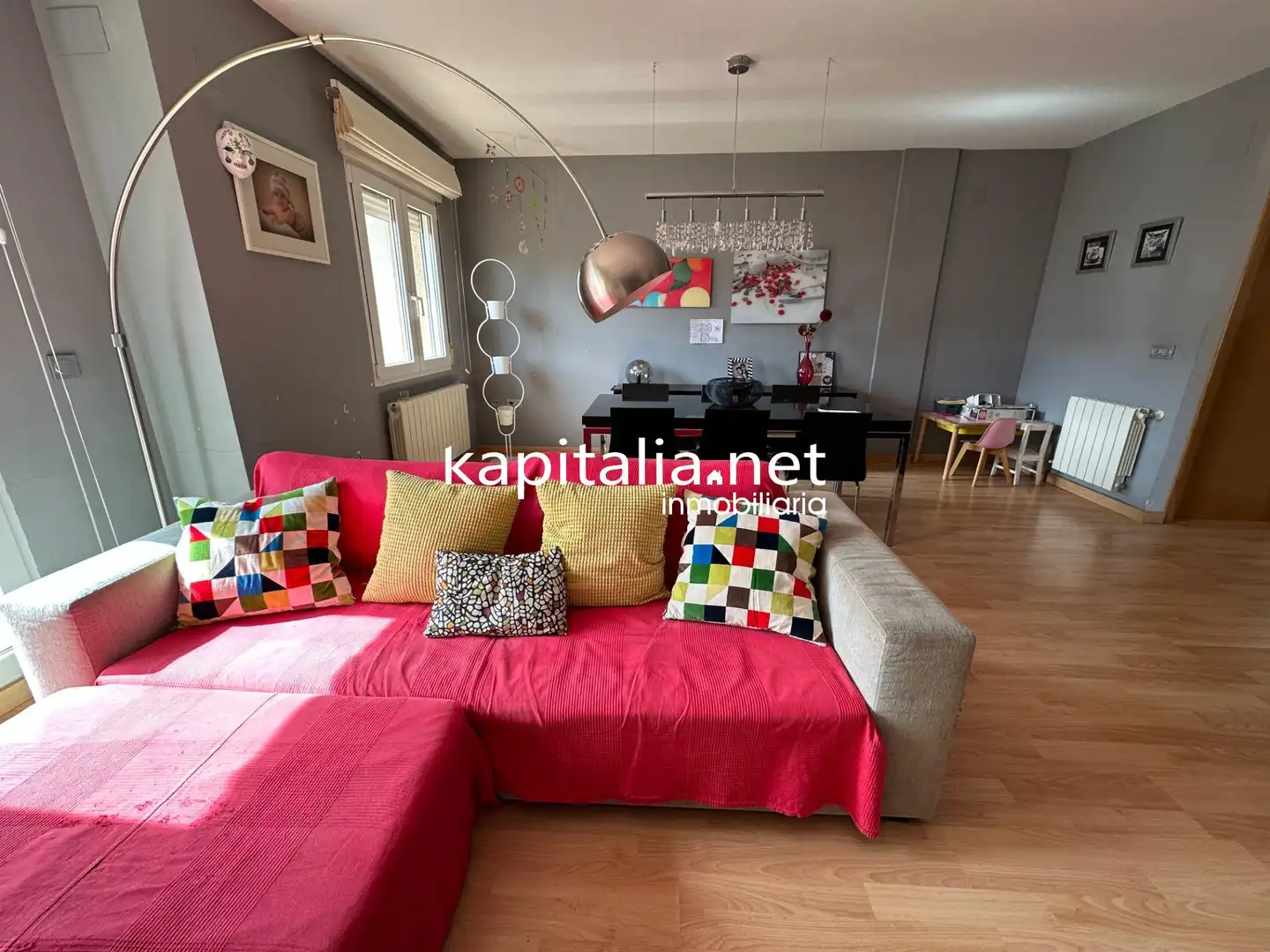 Sala de estar de Casa adosada en venta en Bocairent con Calefacción, Jardín privado y Terraza