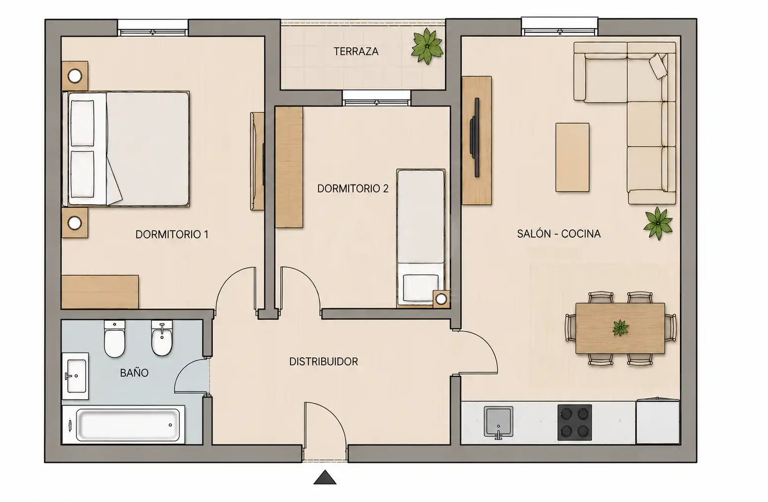 Flat for sale in Villaquilambre  with Heating and Terrace