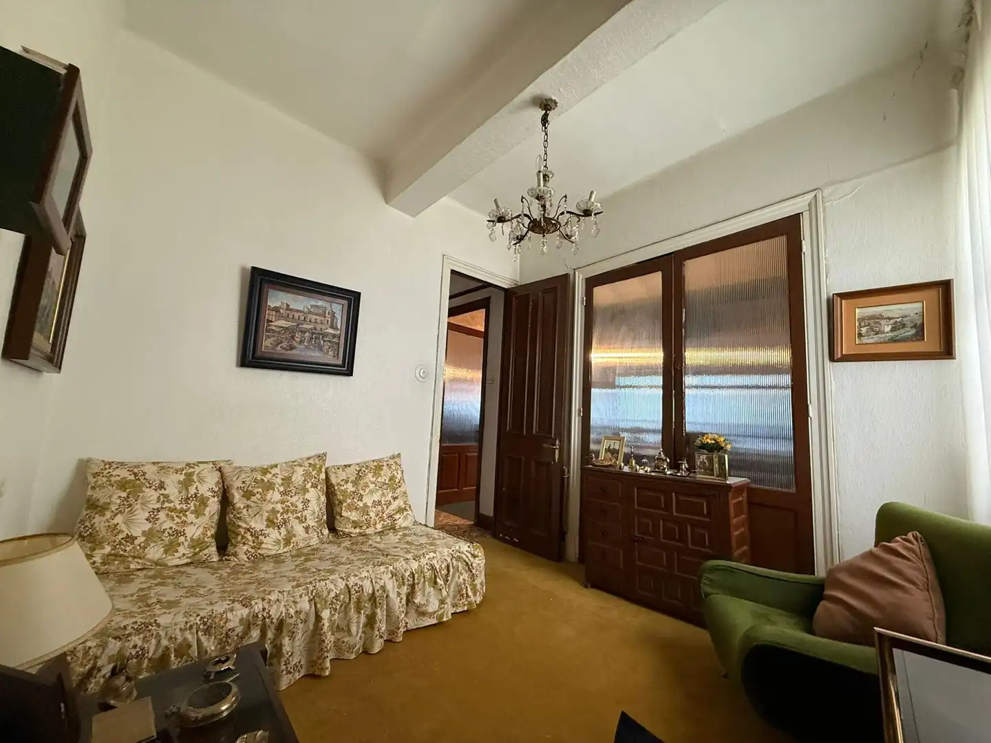 Sala de estar de Piso en venta en Bilbao  con Amueblado