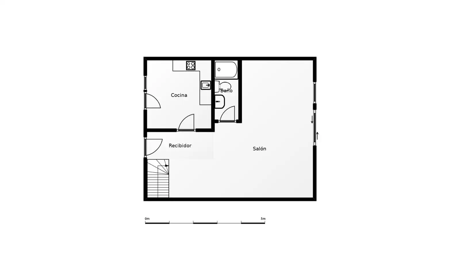 Duplex con terrazza in vendita a Zurbano 00, imagen 25