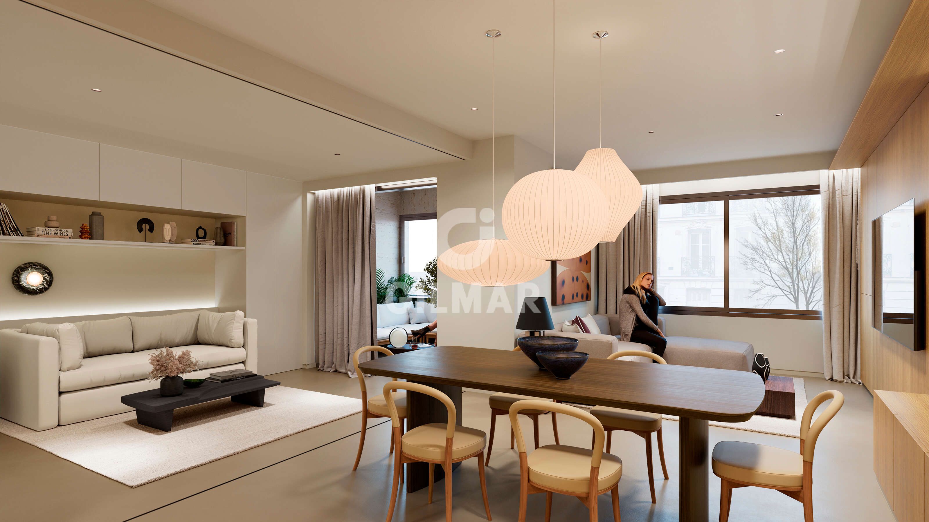 Piso en venta en El Viso, Chamartín