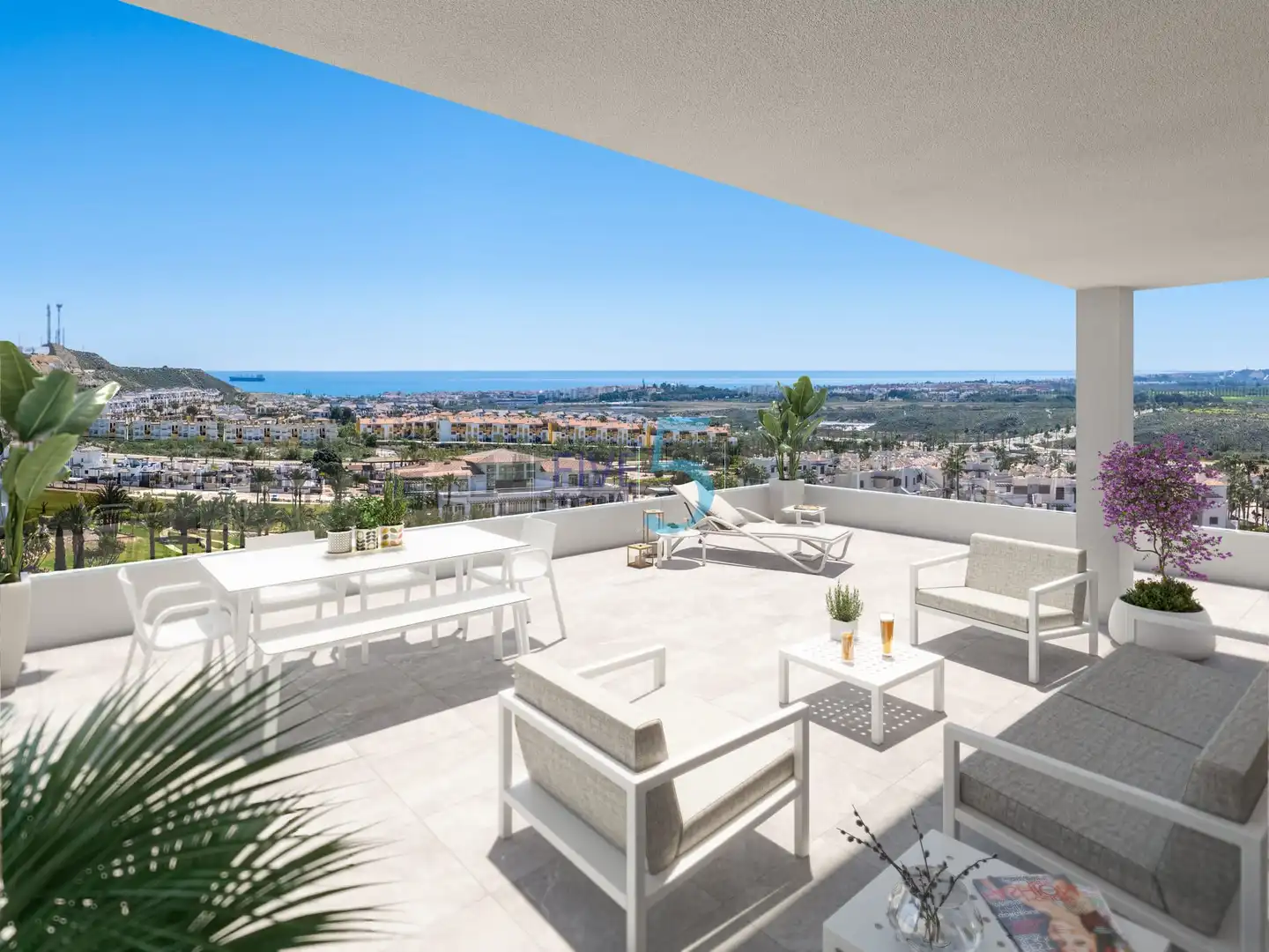 Terrace of Flat for sale in Vera  with Swimming Pool