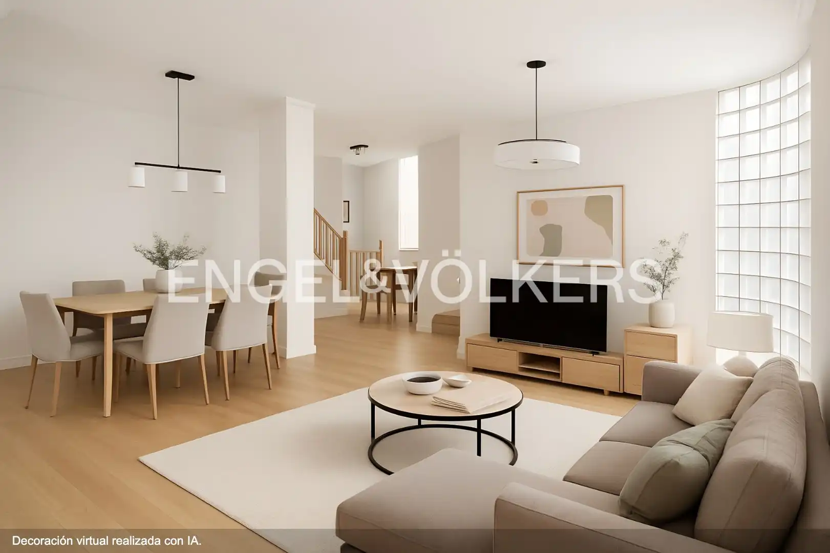 Sala de estar de Casa o chalet en venta en Santander con Calefacción, Jardín privado y Parquet