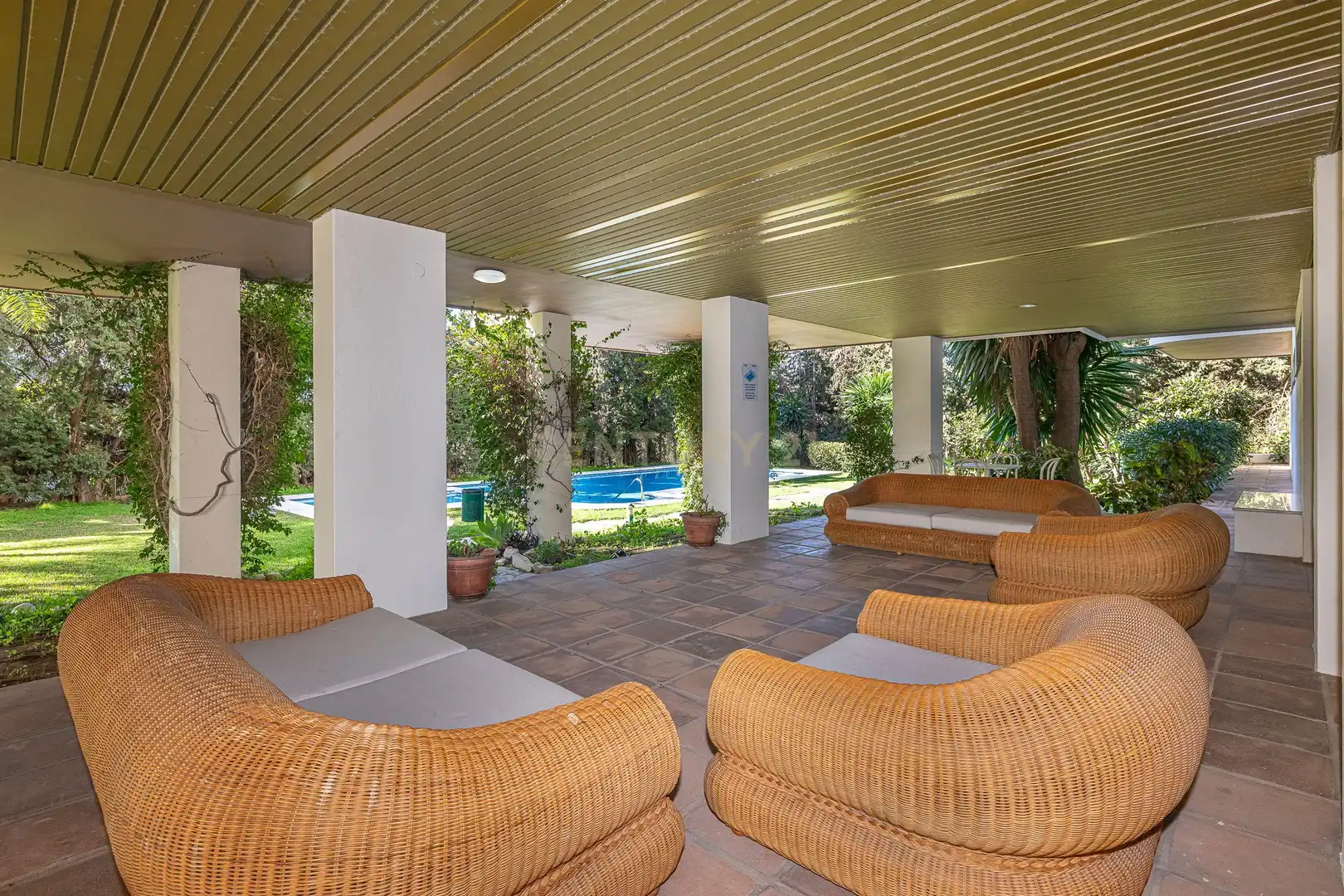 Jardín de Apartamento en venta en Marbella con Aire acondicionado, Trastero y Piscina
