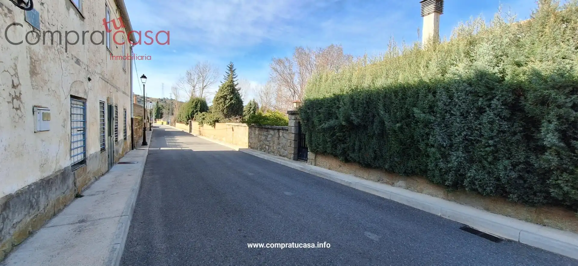 Exterior view of Houses for sale in Otero de Herreros  with Private garden, Storage room and Furnished