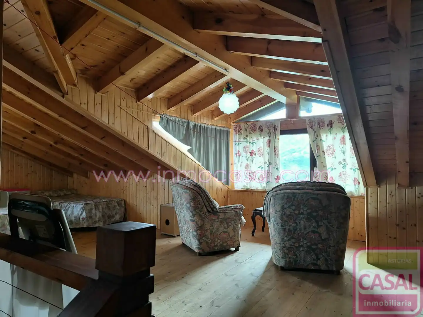 Sala de estar de Casa o chalet en venta en Riosa con Calefacción y Amueblado