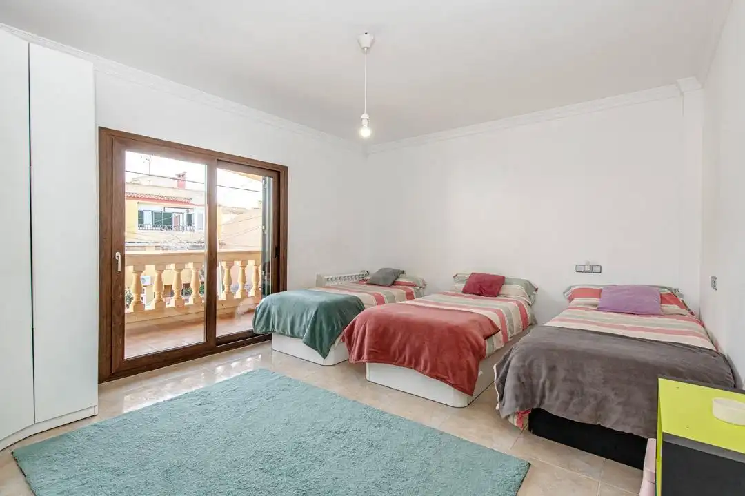 Dormitori de Casa adosada en venda en Marratxí amb Terrassa i Balcó