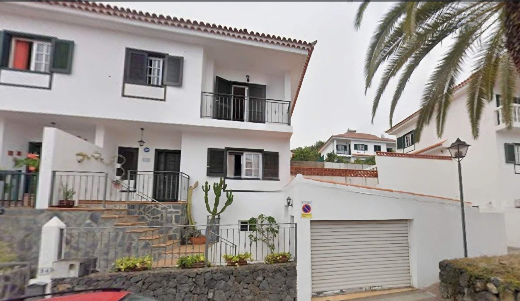 Exterior view of Single-family semi-detached for sale in Santa Úrsula  with Private garden, Terrace and Storage room