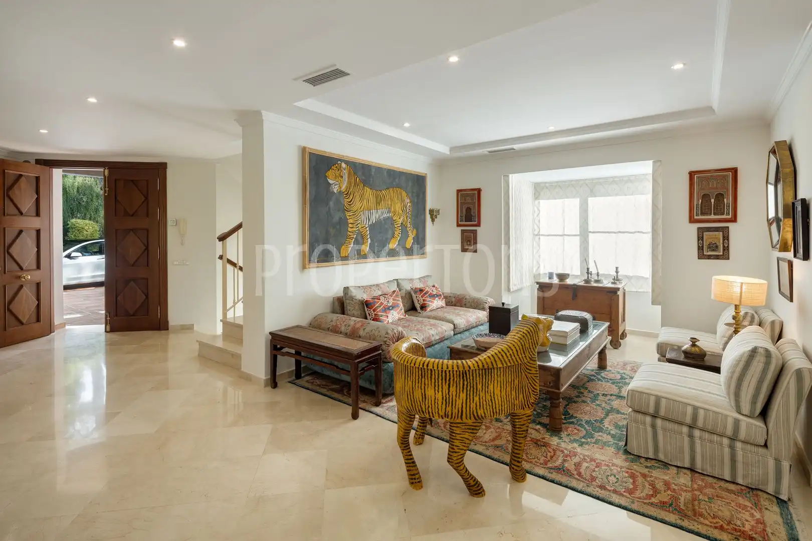 Sala d'estar de Pis en venda en Benahavís