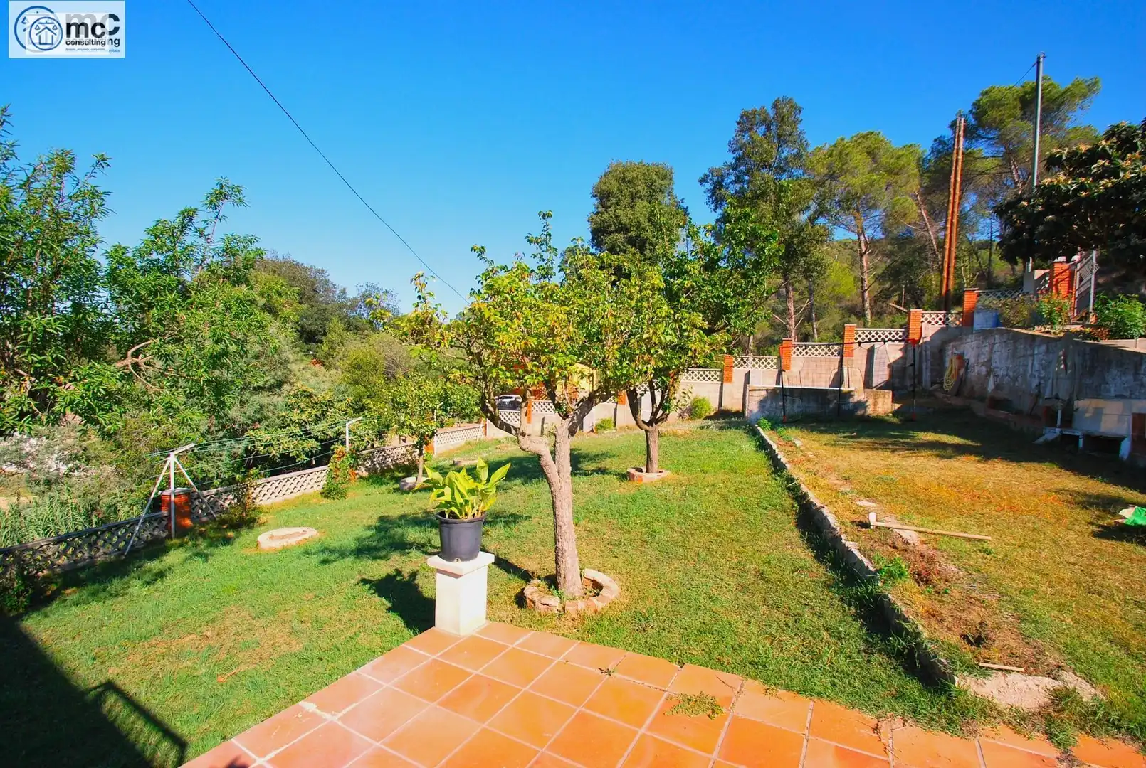 Jardín de Casa o chalet en venta en Vallromanes con Calefacción, Jardín privado y Terraza