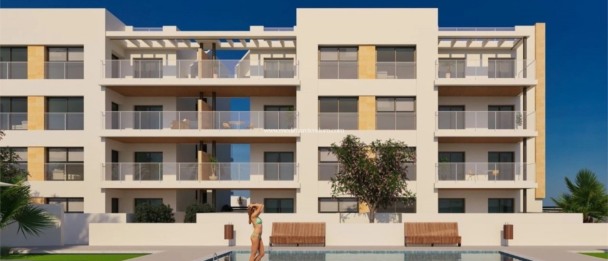 Vista exterior de Pis en venda en Orihuela amb Terrassa