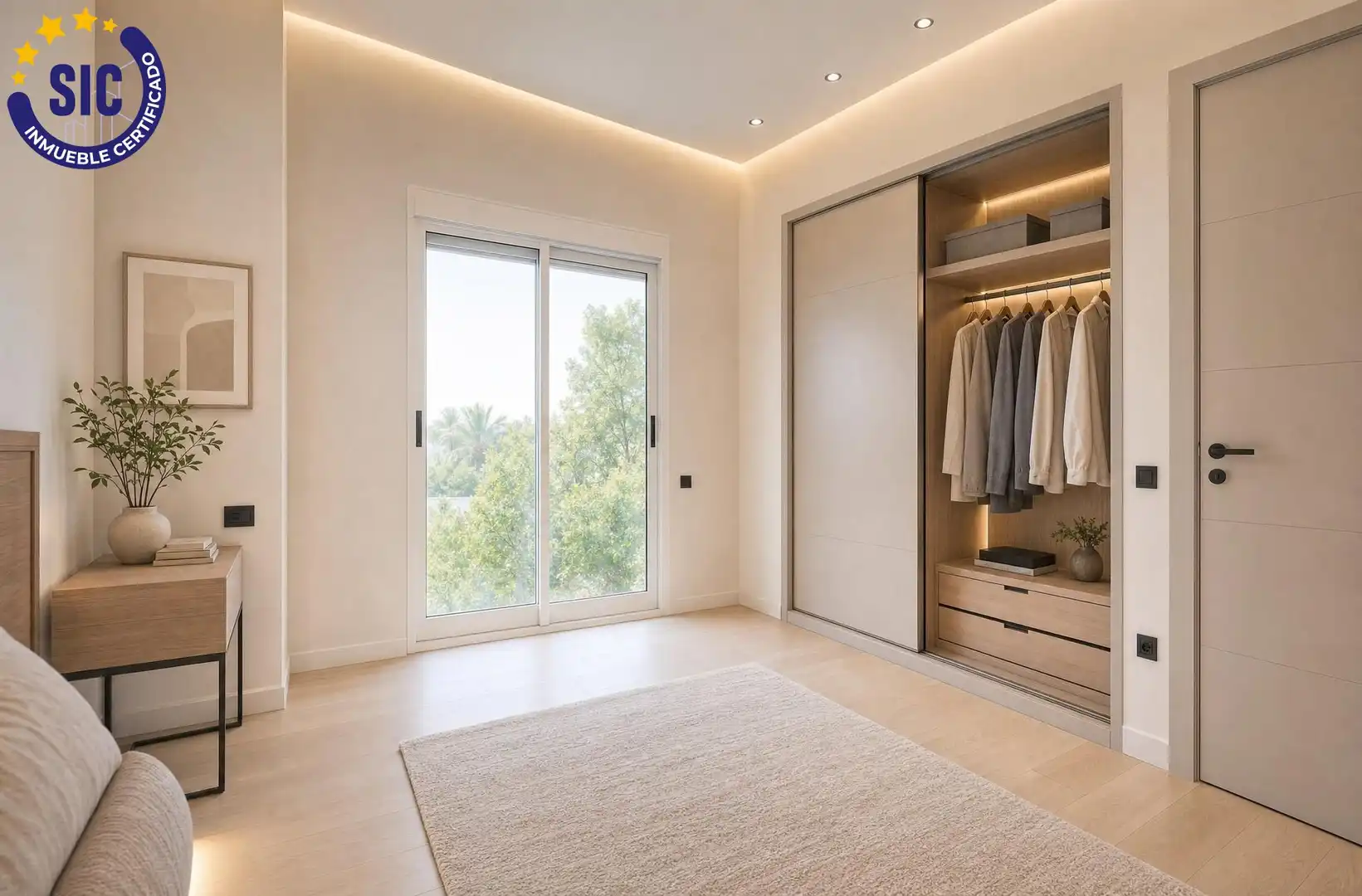 Habitación de Casa o chalet en venta en Serra con Aire acondicionado, Calefacción y Jardín privado