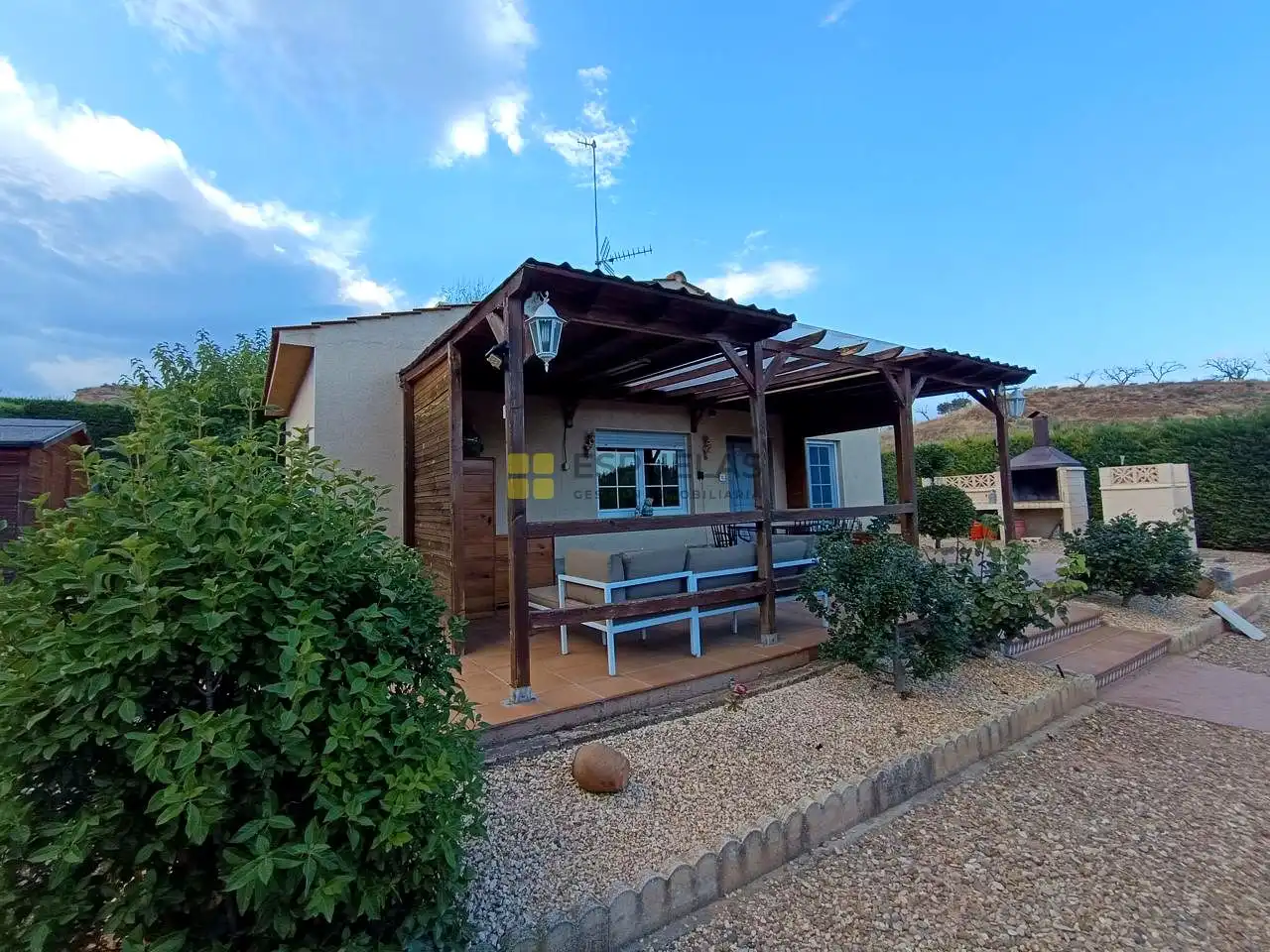 Jardín de Finca rústica en venta en Autol con Jardín privado, Piscina y Amueblado