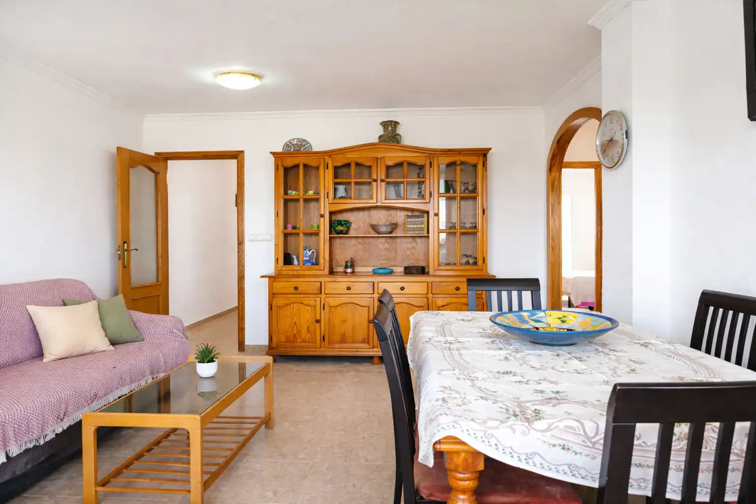 Dining room of Apartments for sale in Dénia  with Washing machine, Microwave and TV