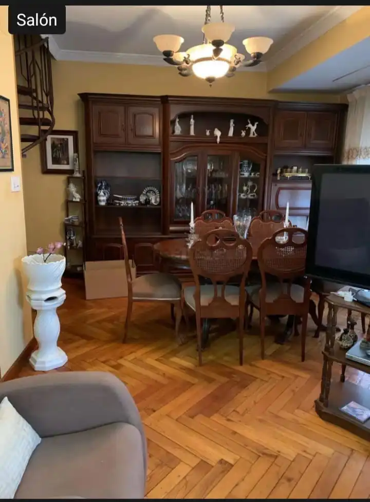 Esszimmer von Maisonette zum Verkauf in Monforte de Lemos mit Heizung, Parkett und Abstellraum