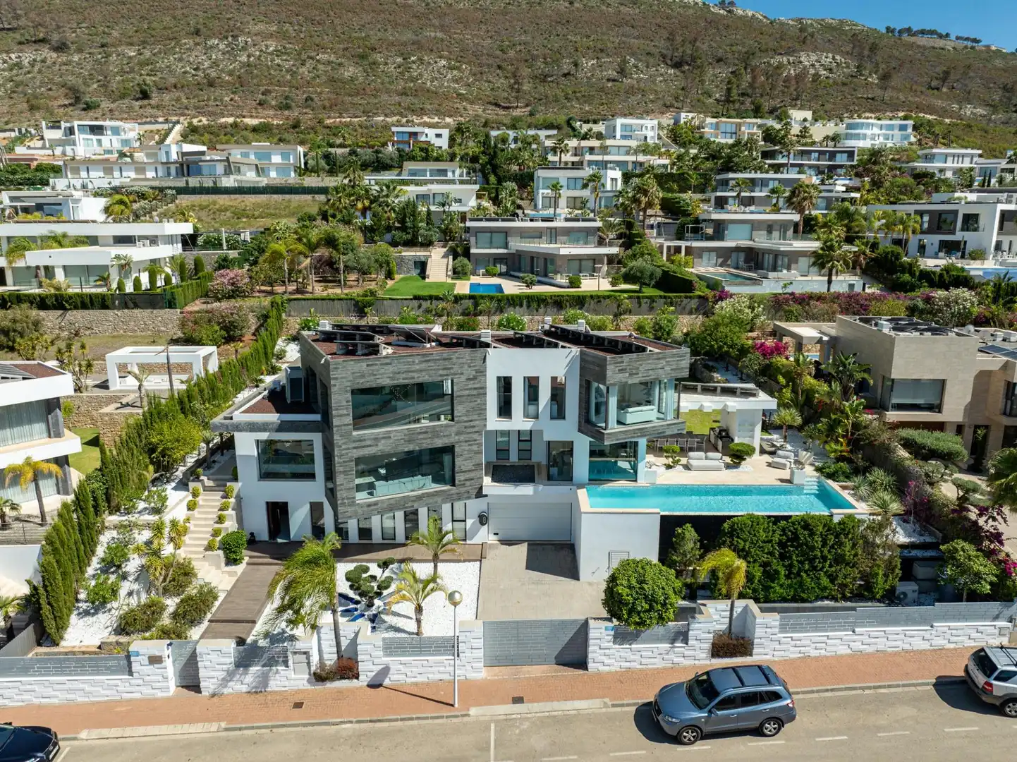 Exterior view of Houses for sale in Jávea / Xàbia  with Air Conditioner, Heating and Private garden