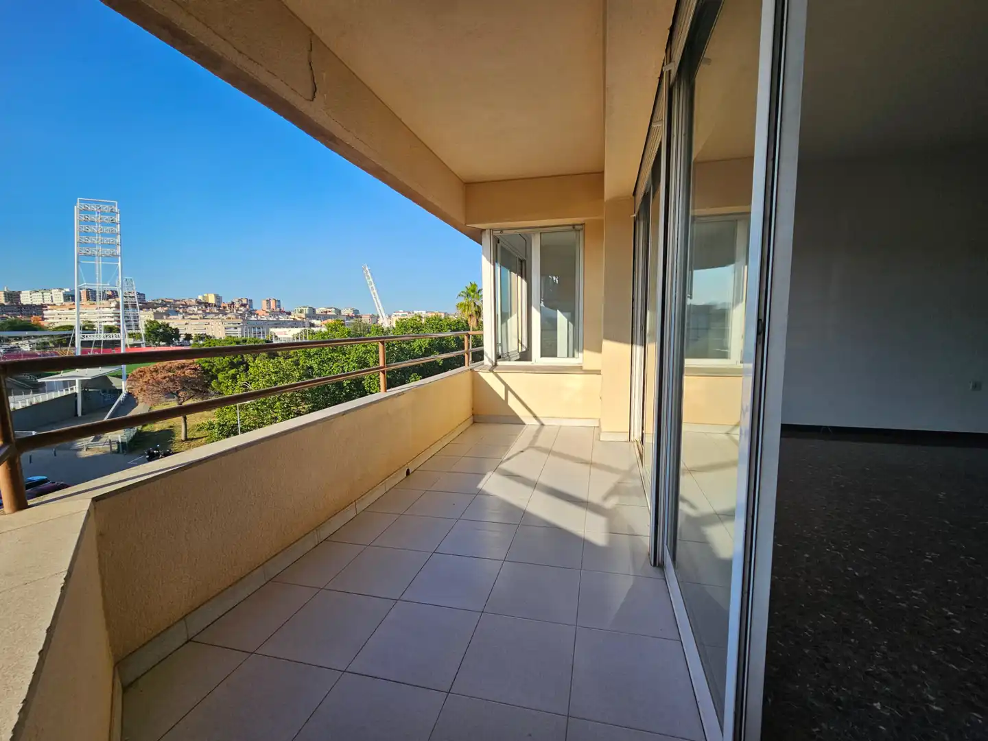 Terrasse von Wohnung zum Verkauf in Terrassa mit Heizung und Balkon