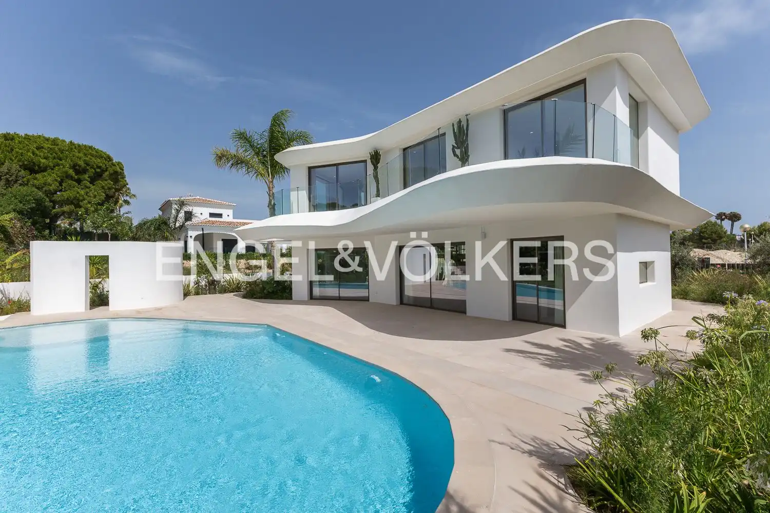Vista exterior de Casa o xalet en venda en Jávea / Xàbia amb Aire condicionat, Calefacció i Jardí privat