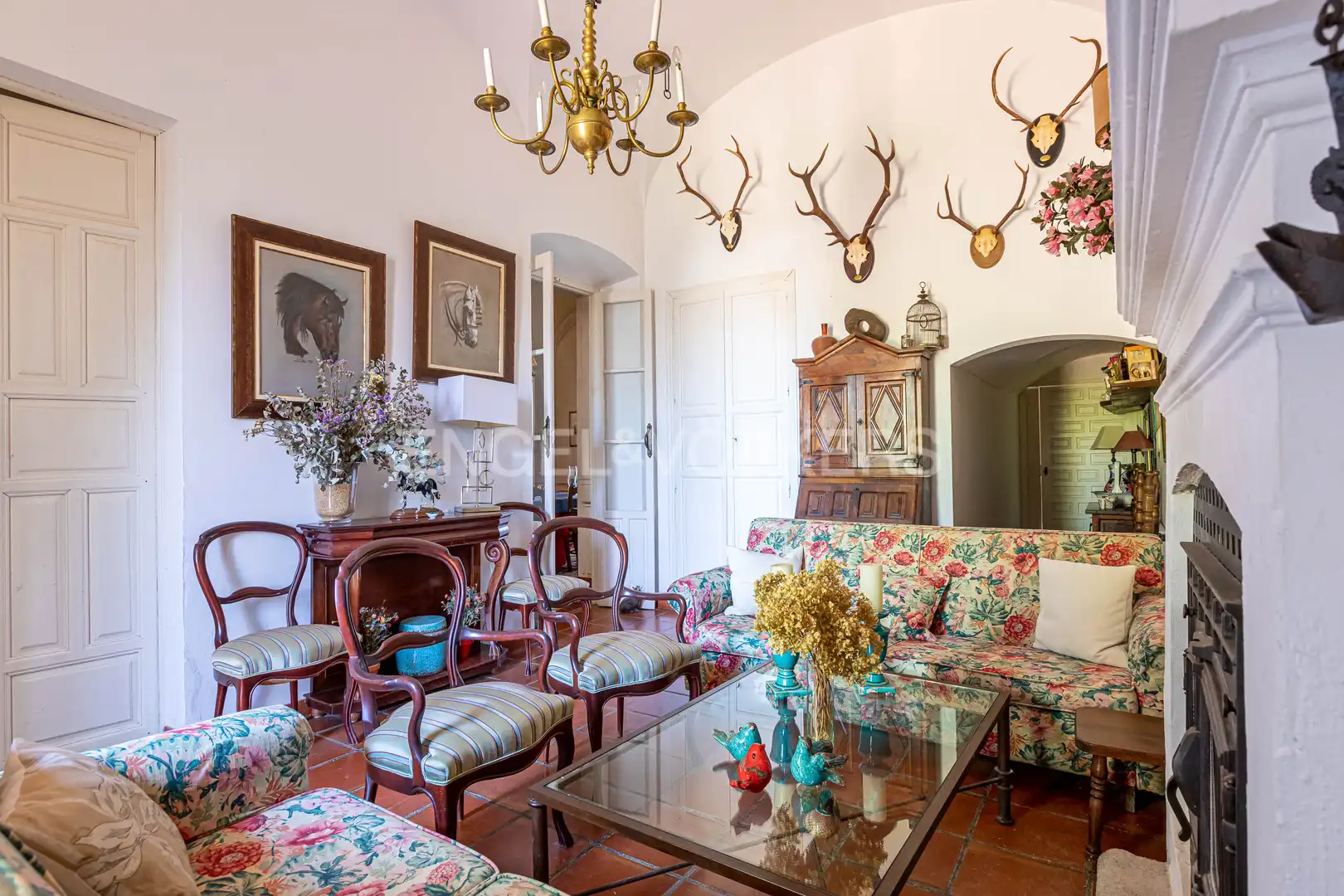 Sala de estar de Casa o chalet en venta en Bienvenida con Calefacción y Jardín privado