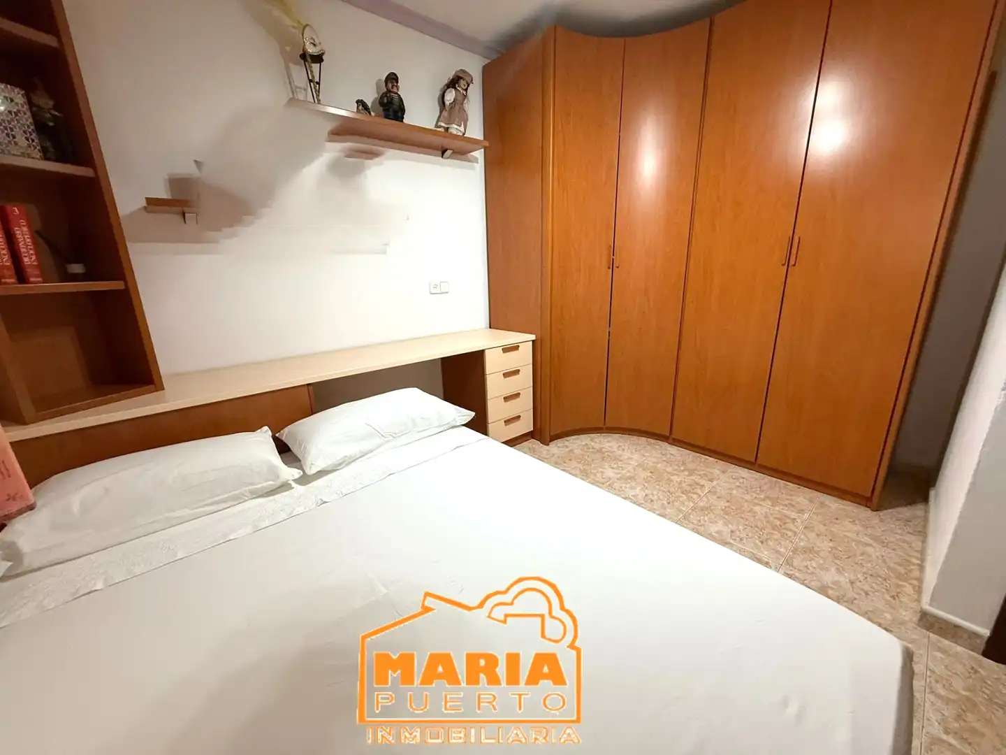 Schlafzimmer von Wohnung zum Verkauf in Málaga mit Klimaanlage und Terrasse