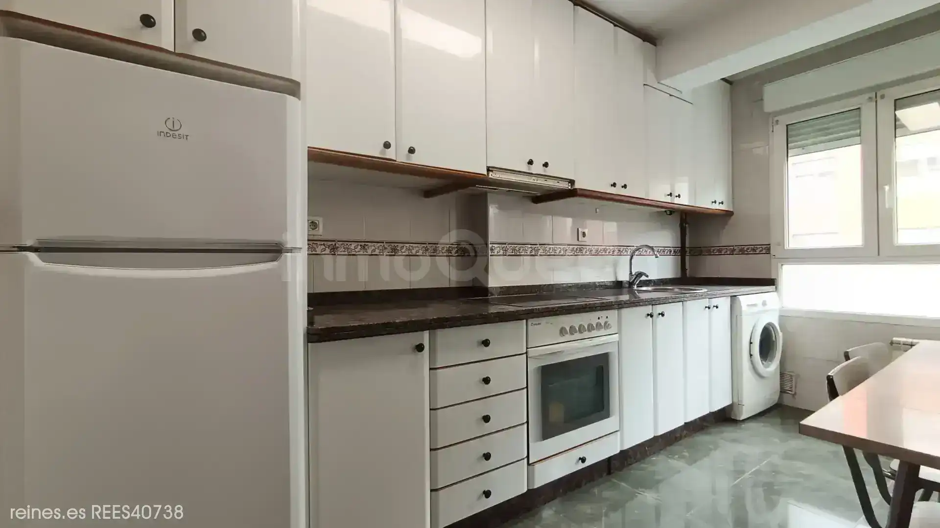 Cocina de Piso de alquiler en Siero con Calefacción, Terraza y Amueblado