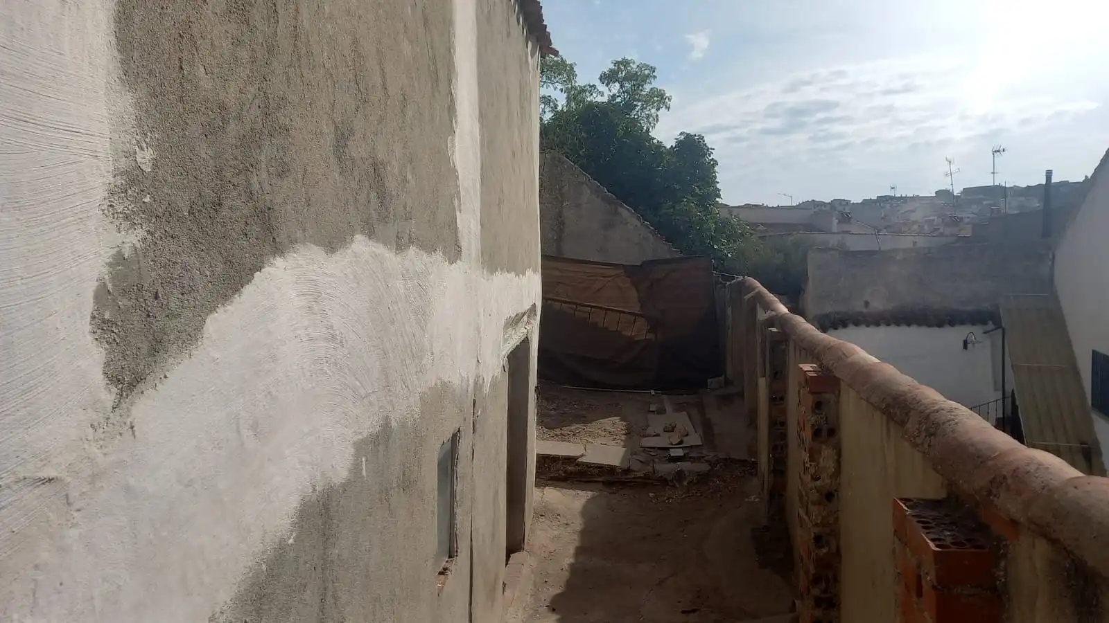 Vista exterior de Casa adosada en venda en Chinchón